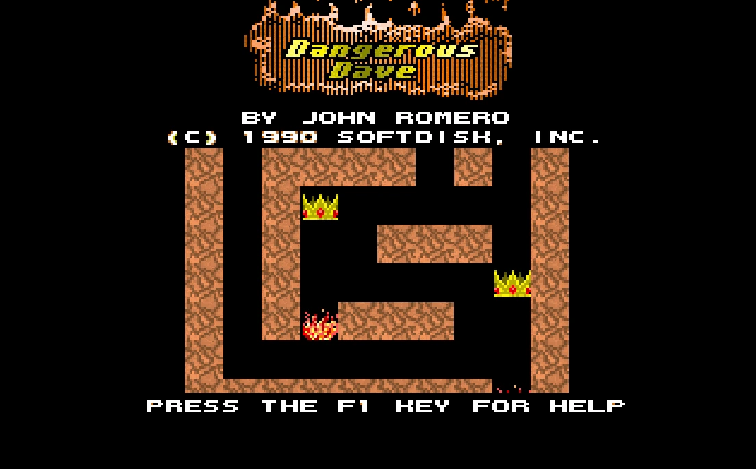 dangerous dave old PC game 