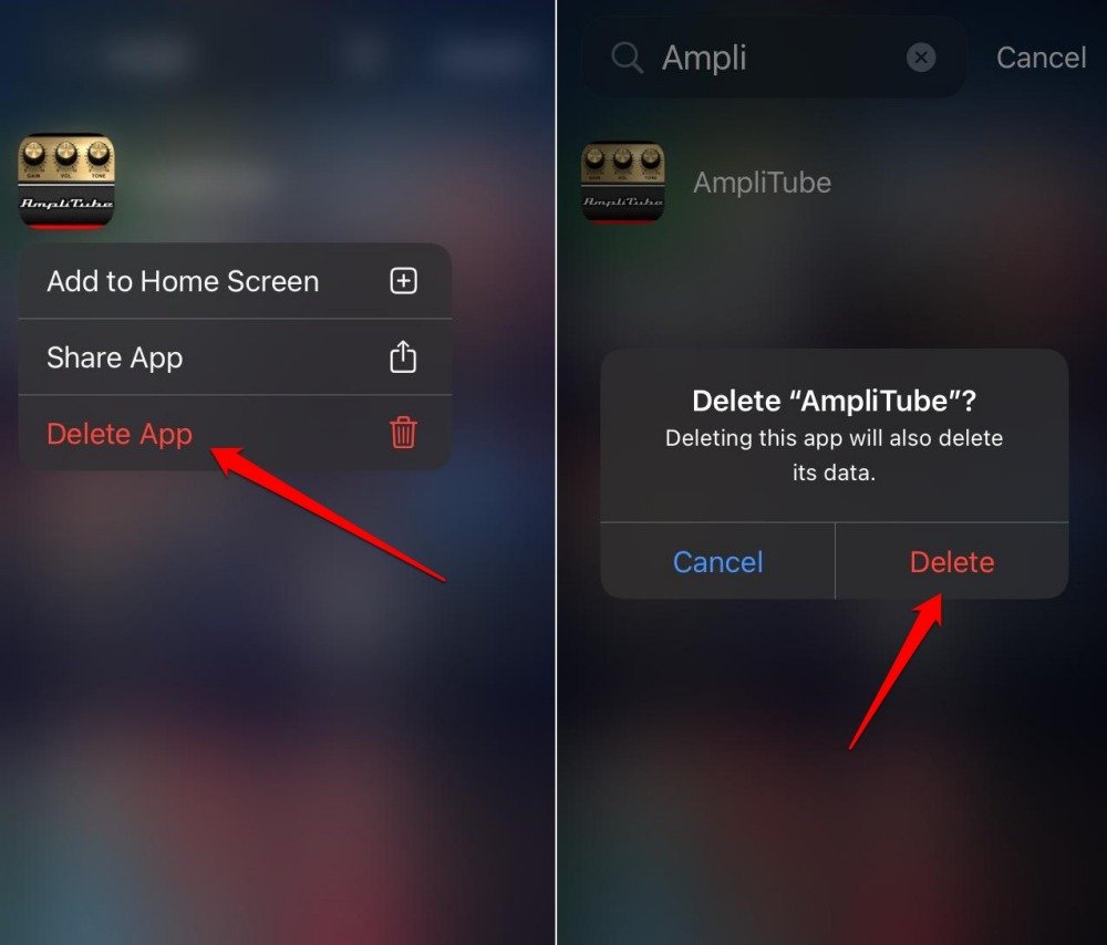 delete unused apps on iPhone