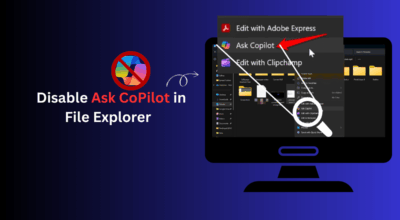 disable Ask copilot in File Explorer menu