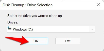 disk cleanup c drive