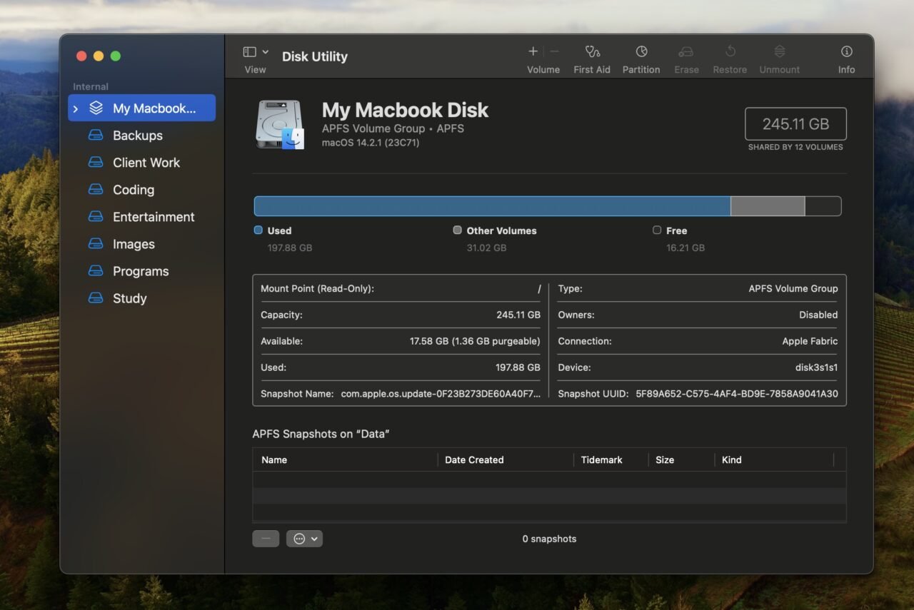 Disk Utility