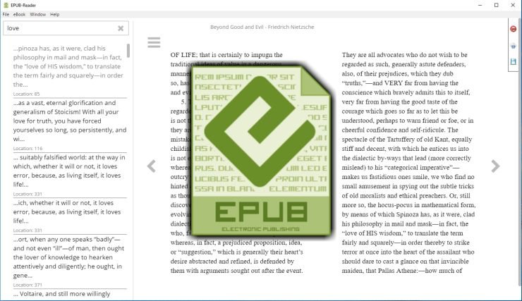ePub Reader Windows