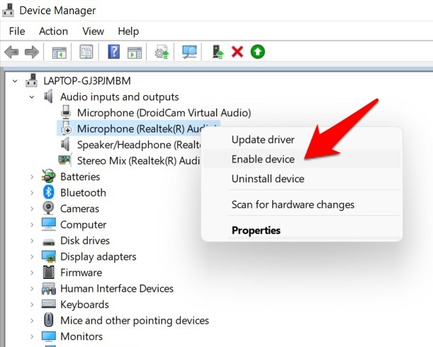 microphone manager for windows 10