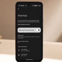 enable these find hub settings