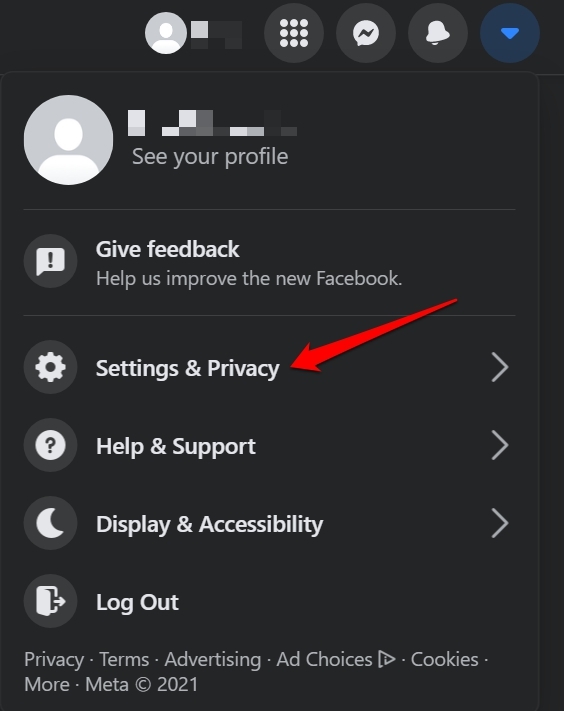 facebook settings privacy