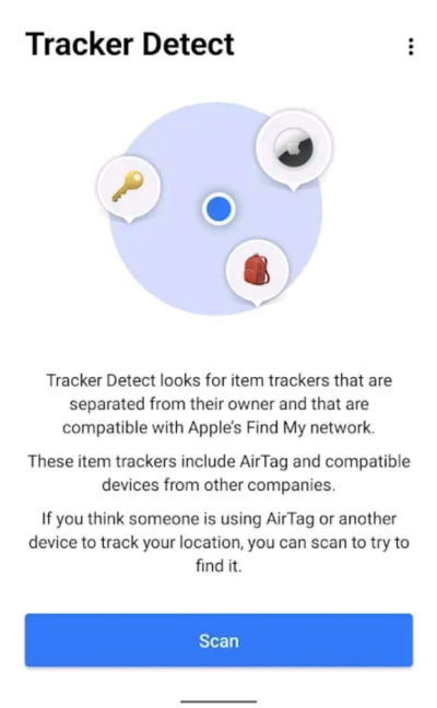tracker detect permissions