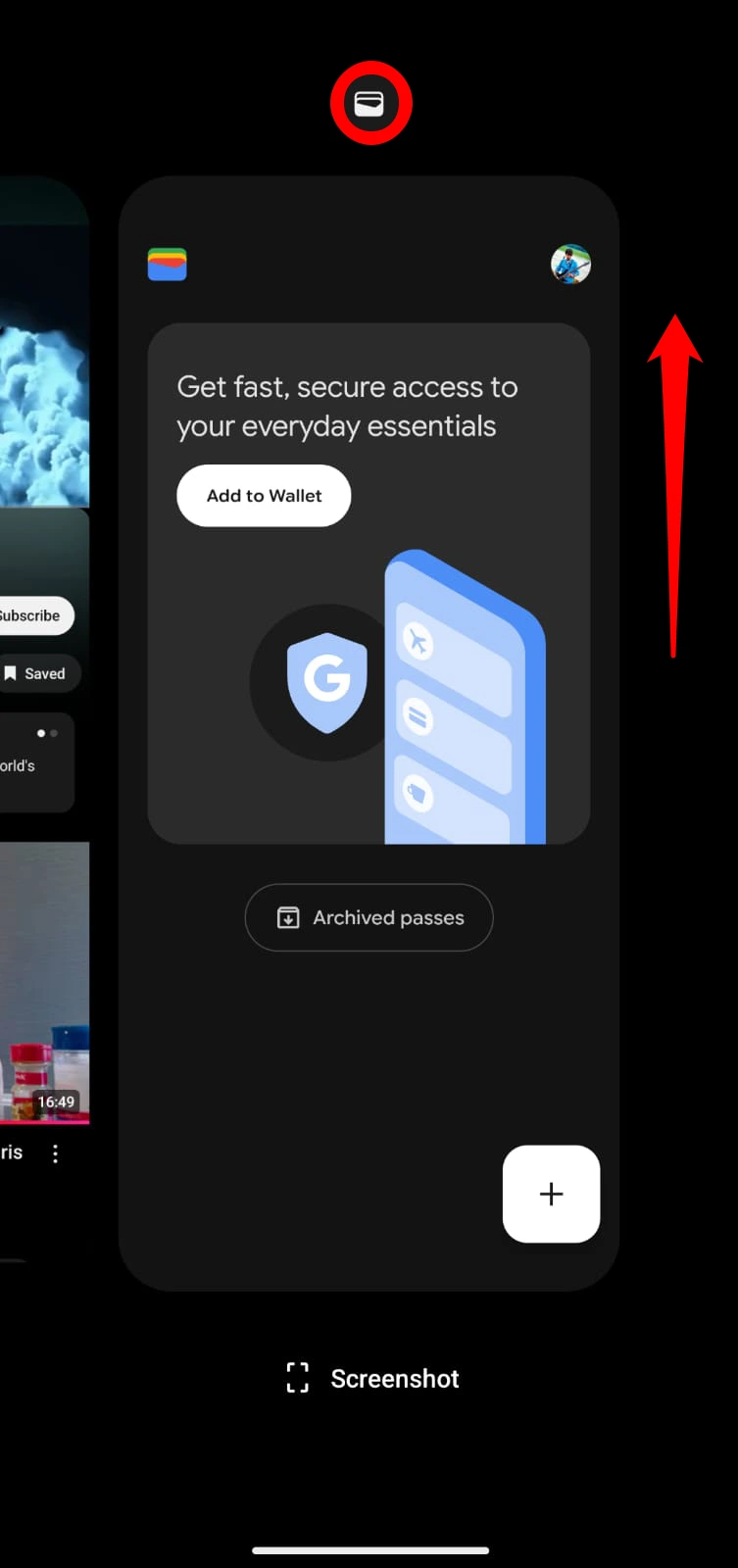 force close google wallet