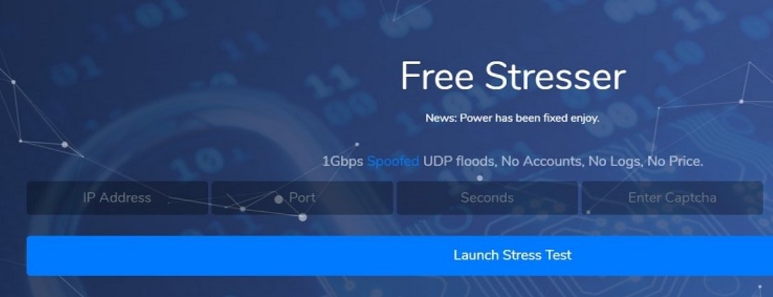 бесплатный стрессер, услуга стресса IP
