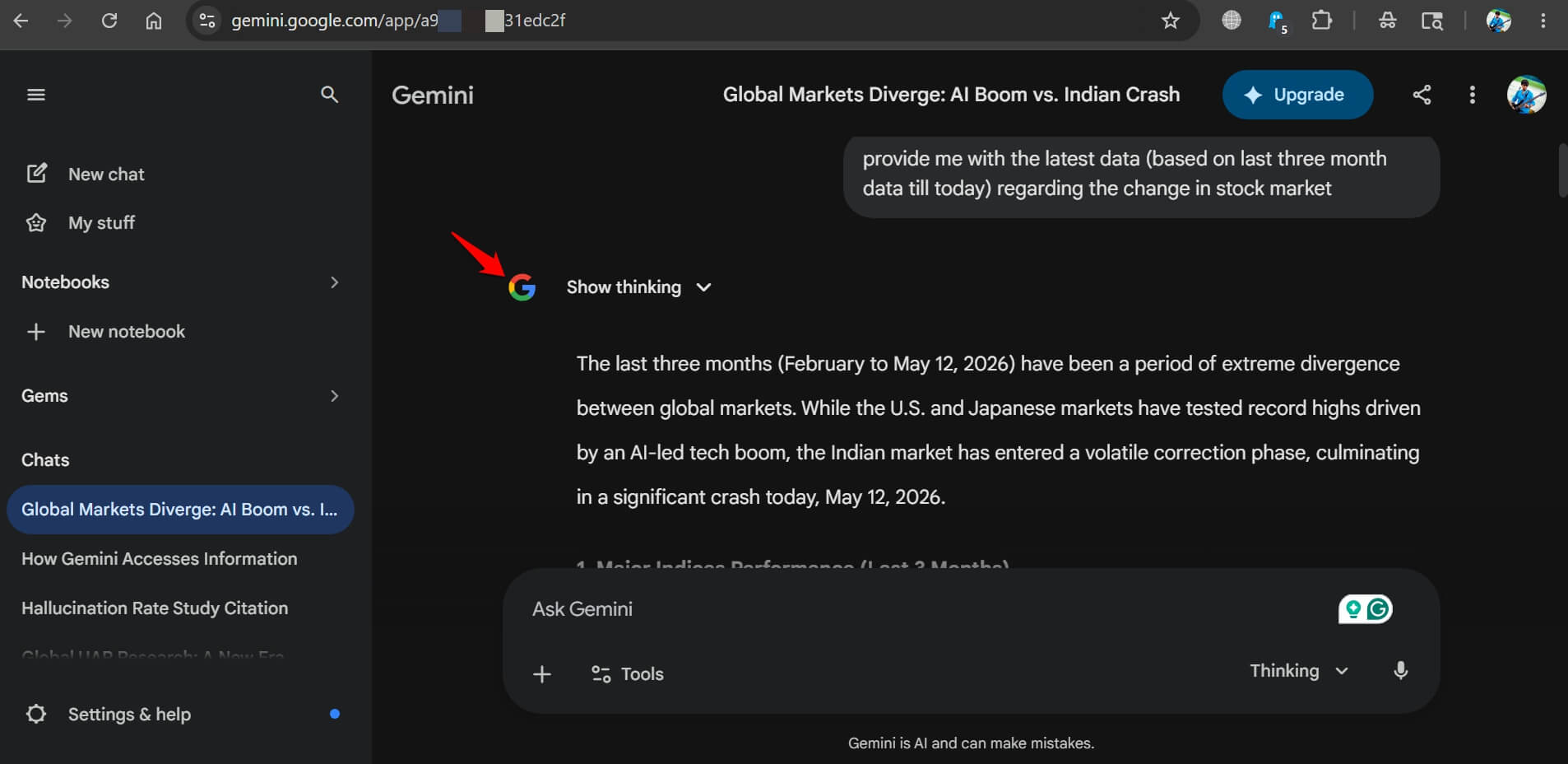 gemini AI is useful to provide latest update on topics