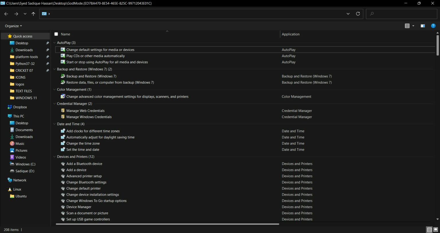 How to Enable and Use God Mode in Windows 11? DigitBin