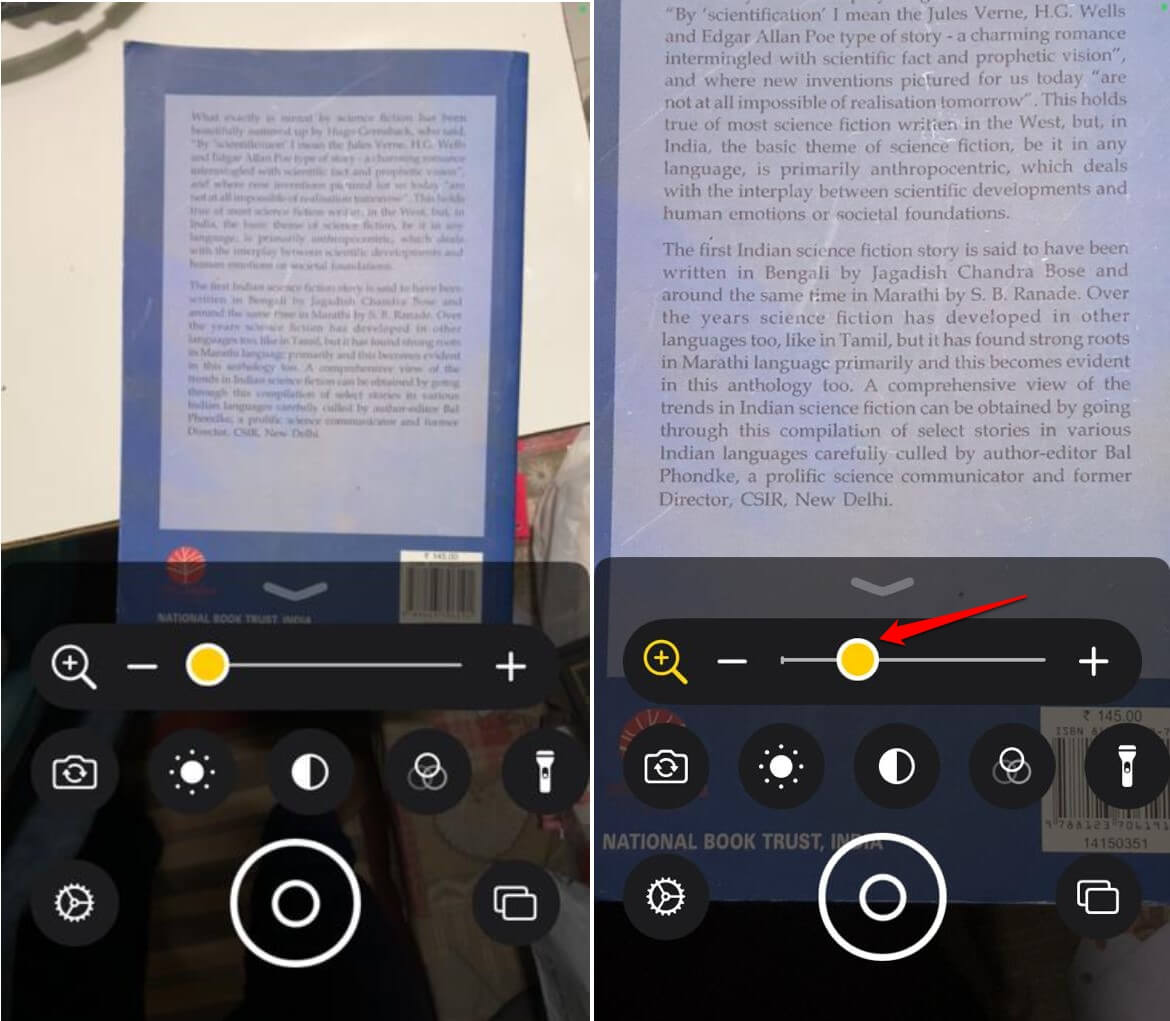 how does magnifier work on an iPhone