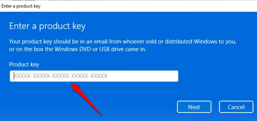 how to get Windows 11 product key 