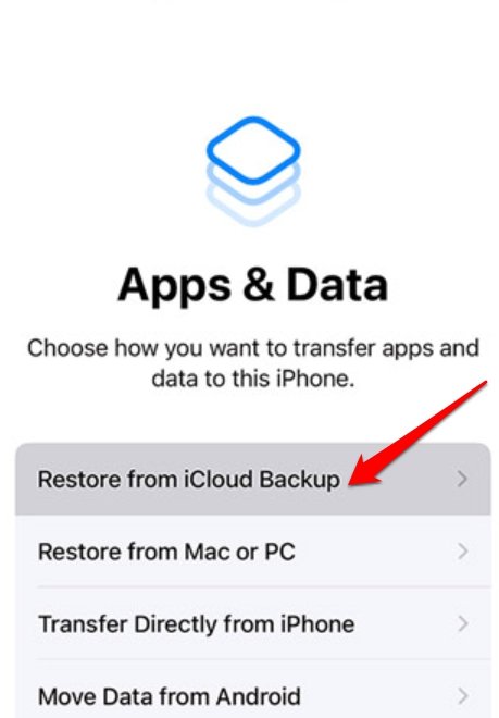 how-to-restore-deleted call log on iPhone using iCloud backup
