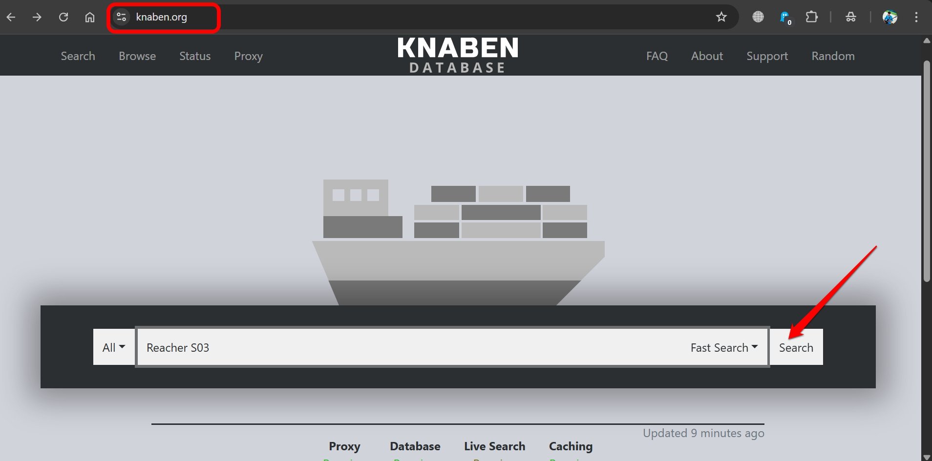 how to search torrents on Knaben