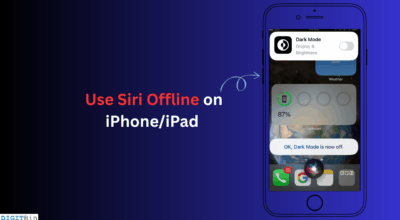 how to use Siri offline on iPhone iPad