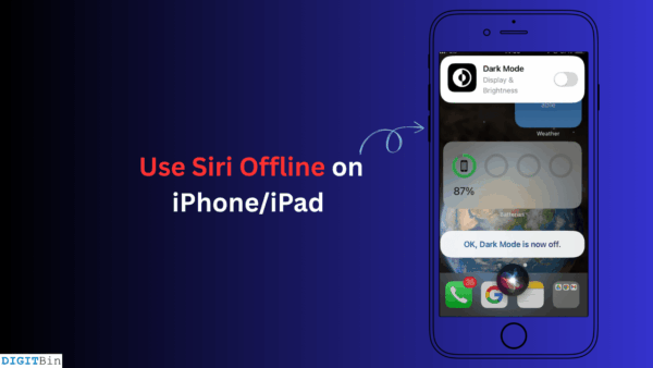 how to use Siri offline on iPhone iPad