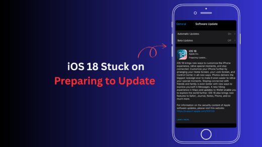 iOS 18 Stuck on Preparing to Update