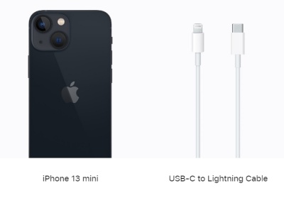 iPhone 13 USB-c to lightning cable