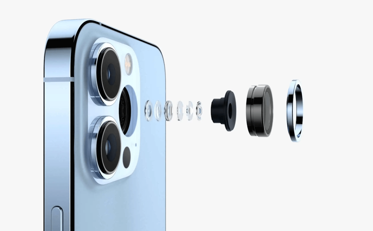 periscopic lens in iPhone 15