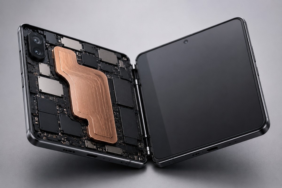iPhone Fold Vapor champer concept image
