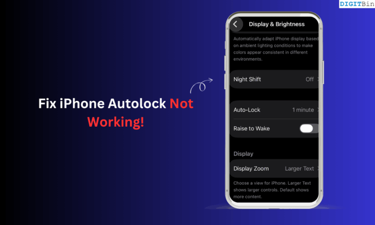 iPhone autolock not working
