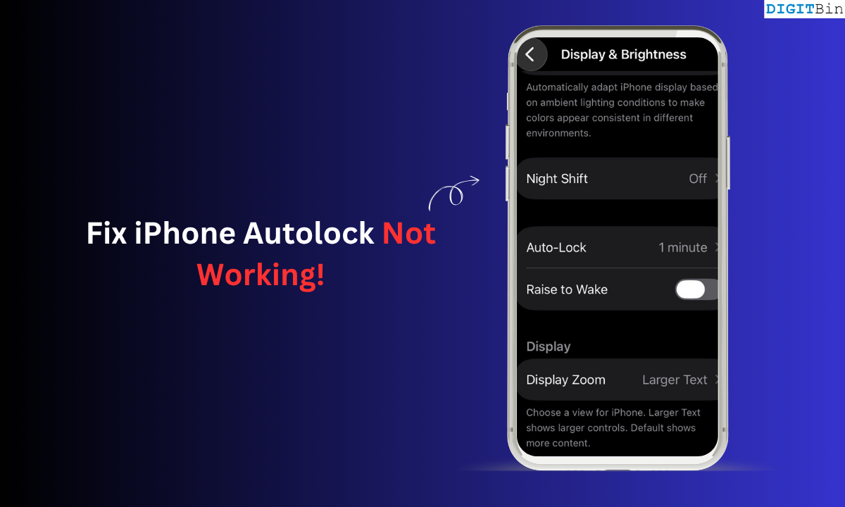 iPhone autolock not working