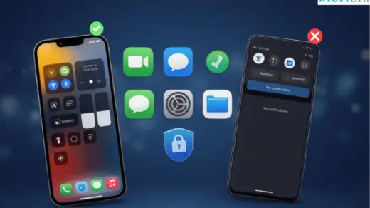 iPhone features missing on android