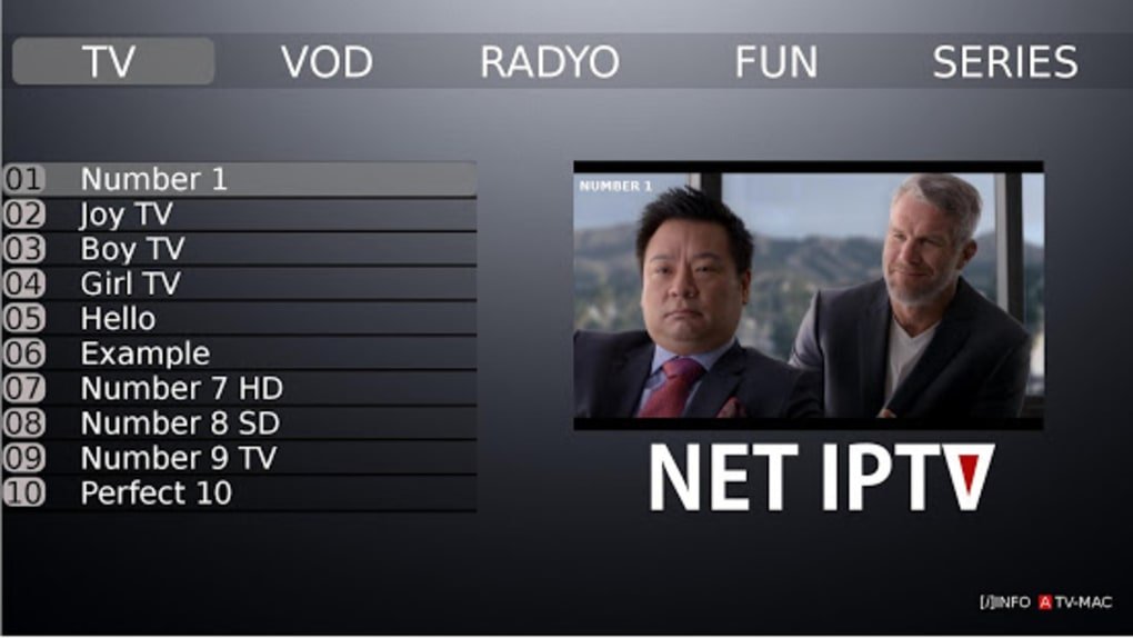 NET IPTV app for Fire Stick