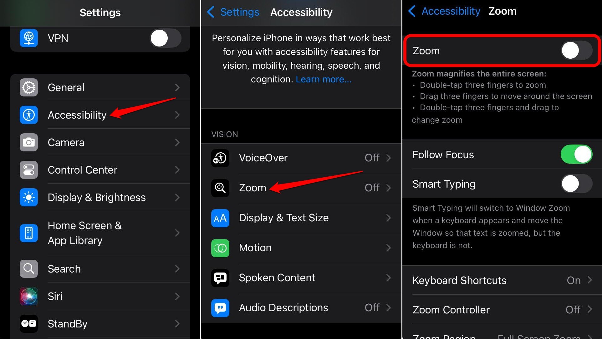 iphone screen super zoomed how to fix