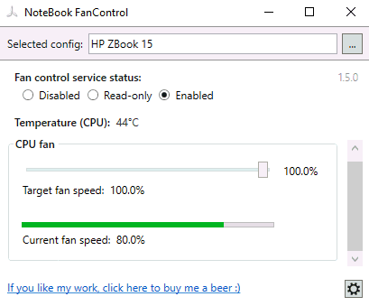 linux laptop fan control