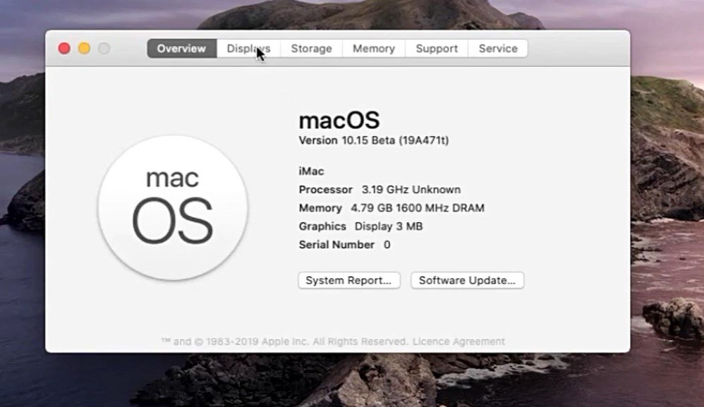 macOS Installed