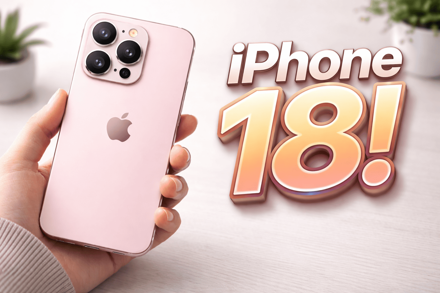 man holdin iPhone 18 rose gold mold concept (1)