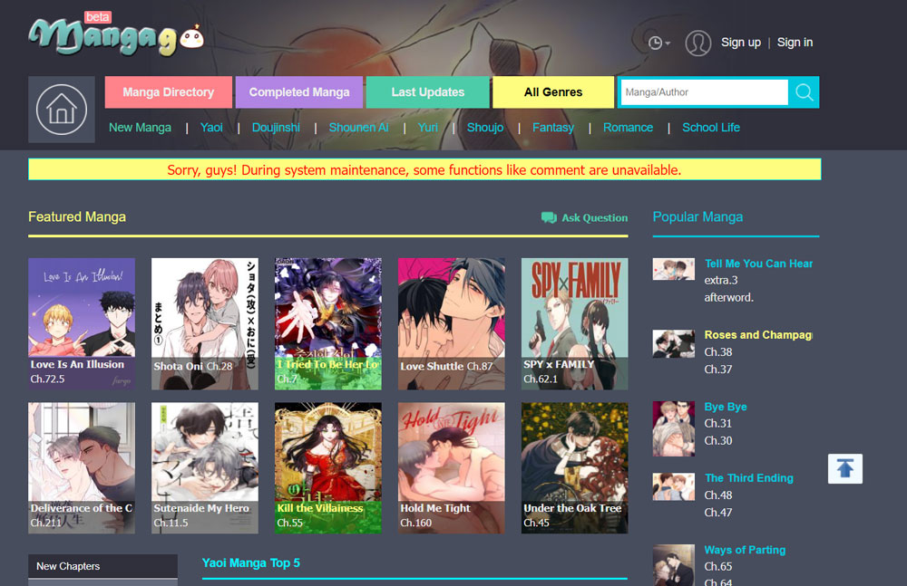 Anime&Manga-Hub - Anime and Manga Online HTML5 Website Template #319786