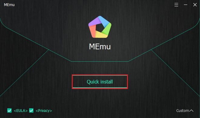 memu-quick-install