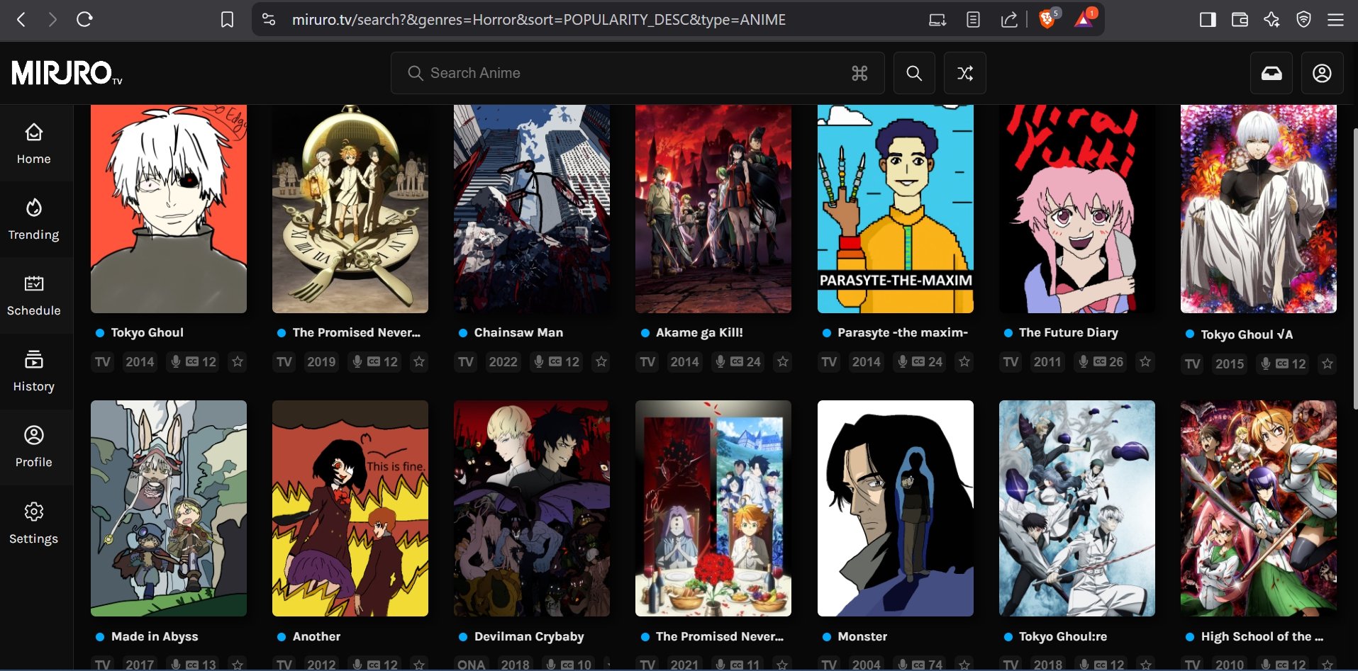 miruro TV anime