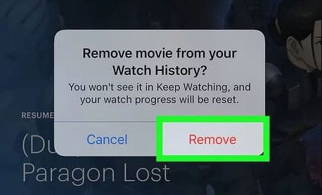 Delete Any Particular Watch History From Hulu App