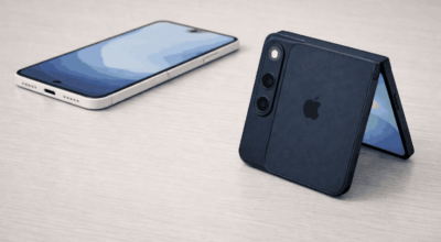 iPhone Fold: Everything We Know, Including What Apple Gave Up modern foldphone model concept design showing by iPhone