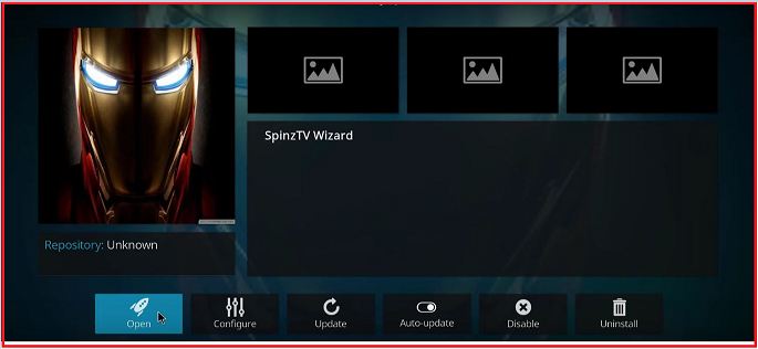 Open SpinzTV Pro