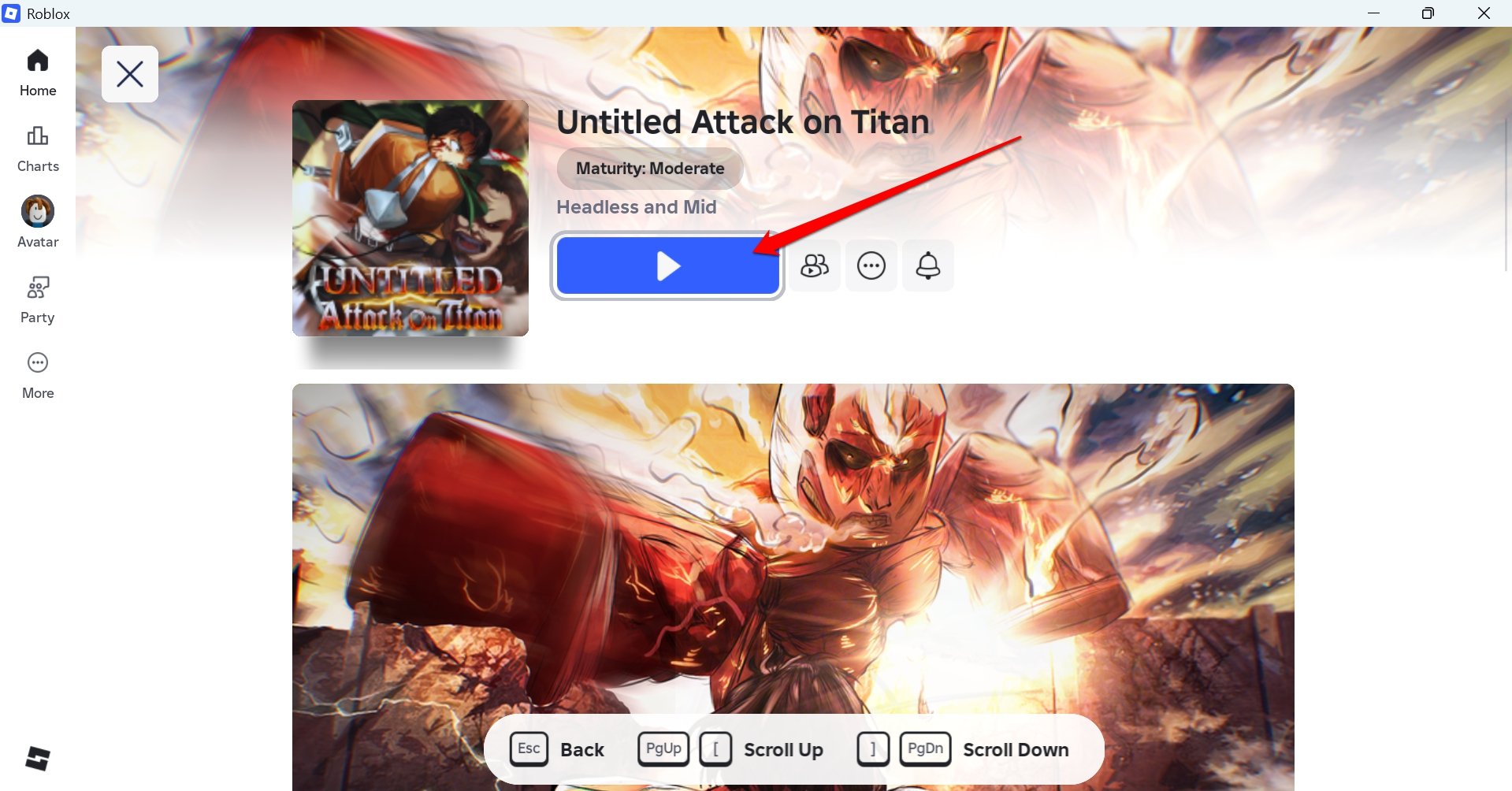 play untitled attack on titan