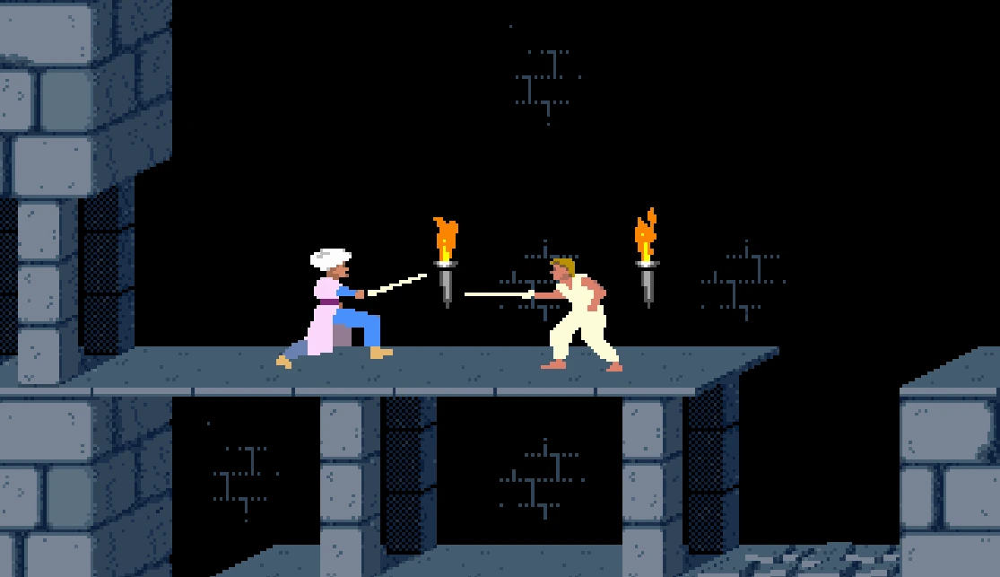 prince of persia 1989 gameplay