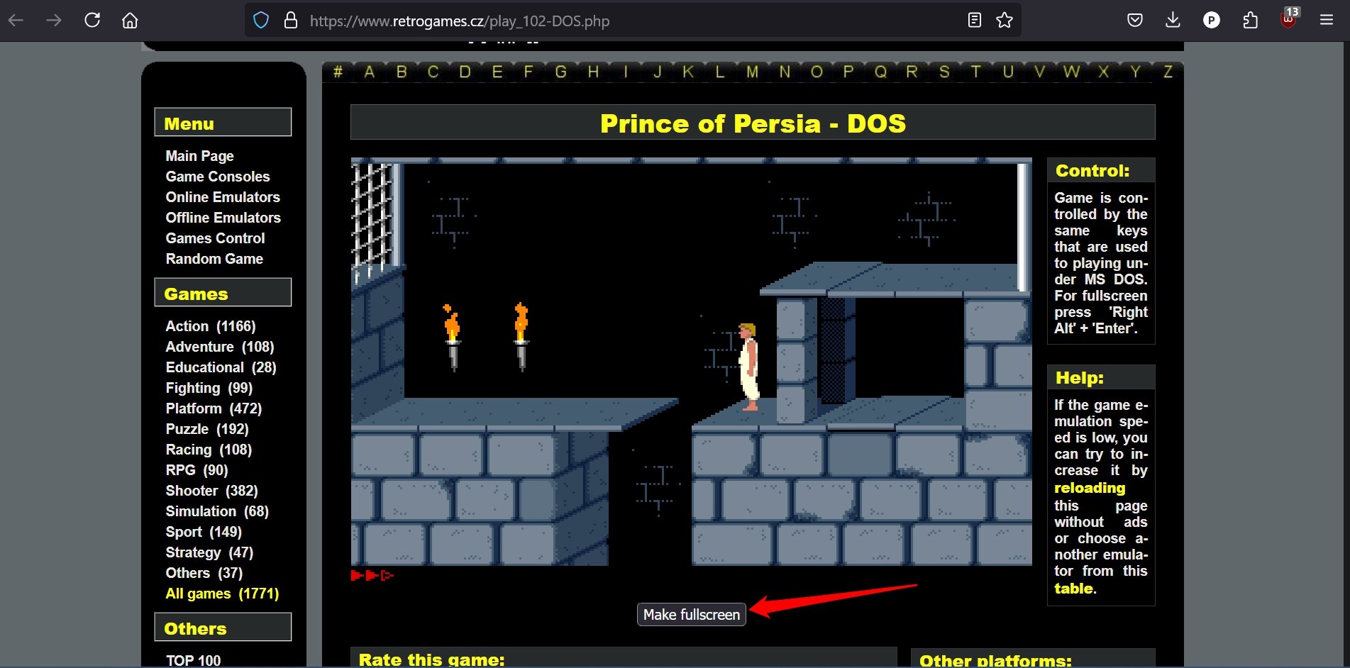 prince of persia game