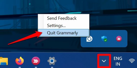 quit grammarly