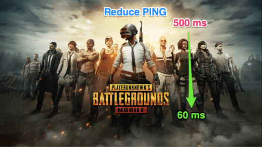 reduce ping pubg mobile