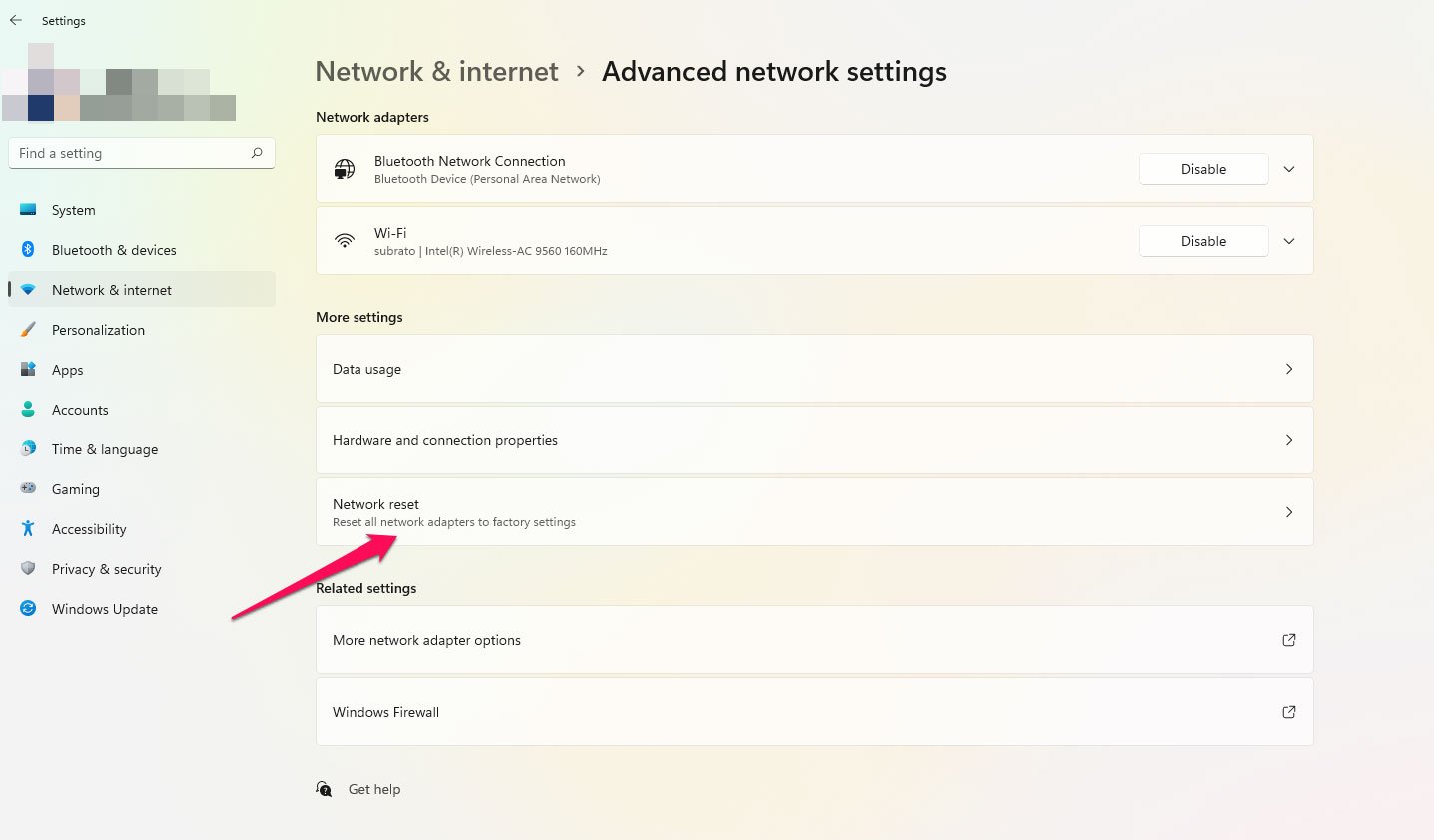 Reset Your Network Settings