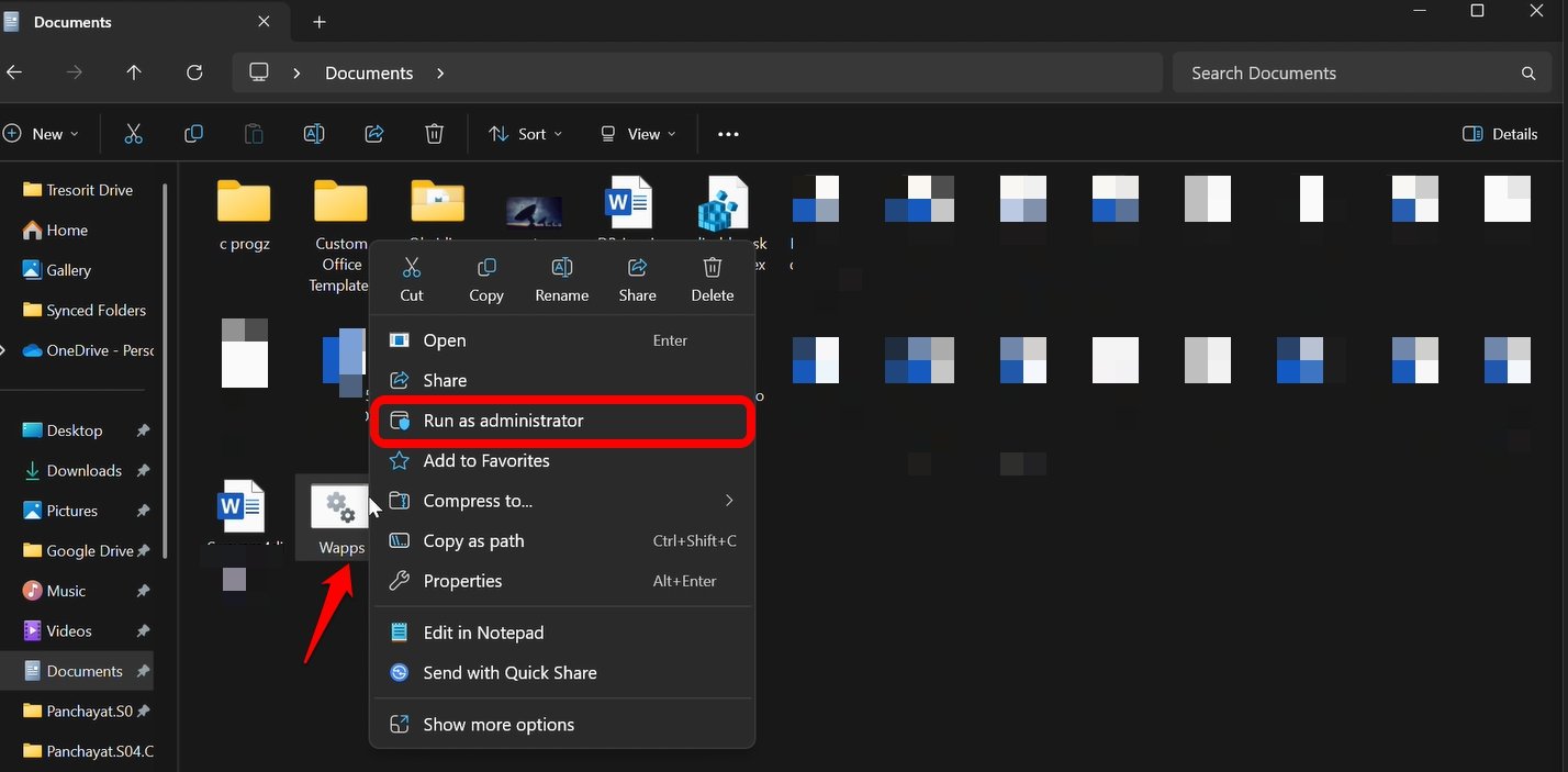 run batch file to bulk install app packages