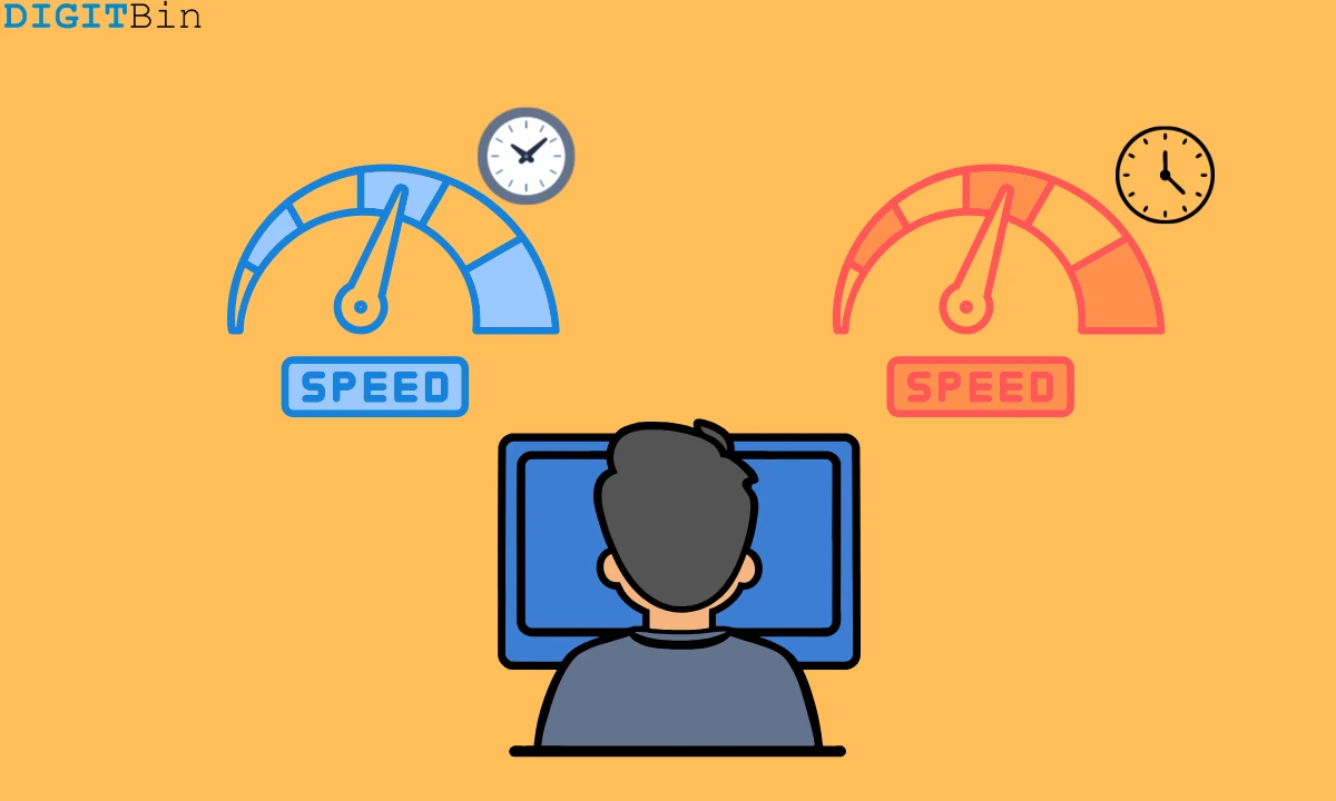 run network speed test at different time