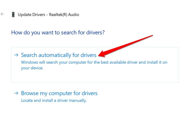 search for sound drivers for Windows 11