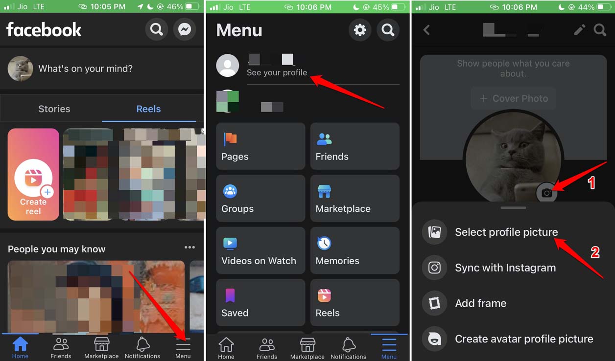 How to Set Facebook Profile Picture a GIF: Android & iPhone