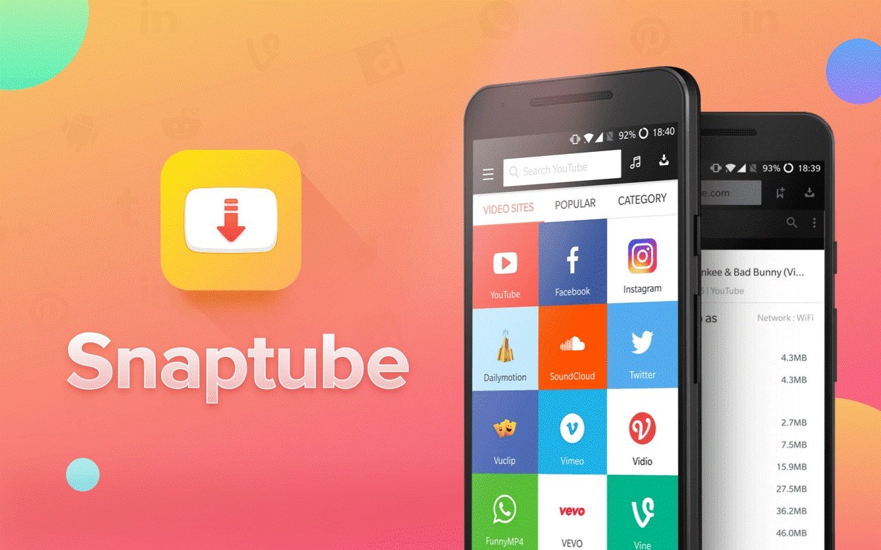 Snaptube  downloader & MP3 converter para Android - Baixe o