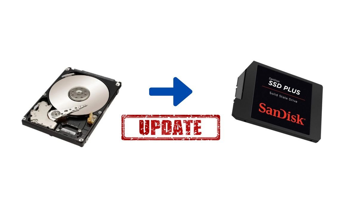 upgrade from HDD to SSD